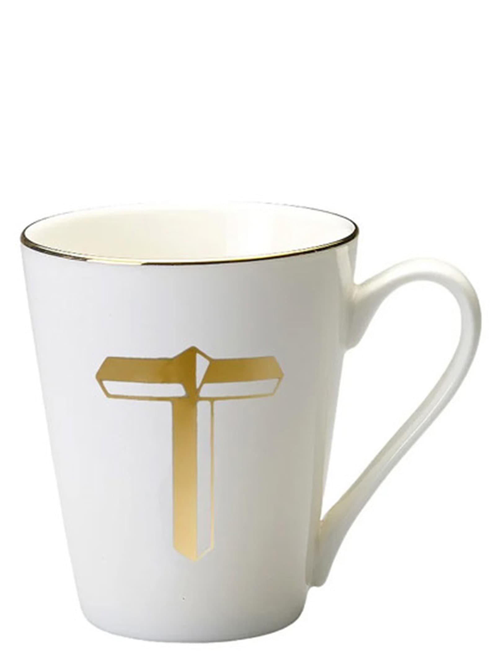 Чашка буква 'T'