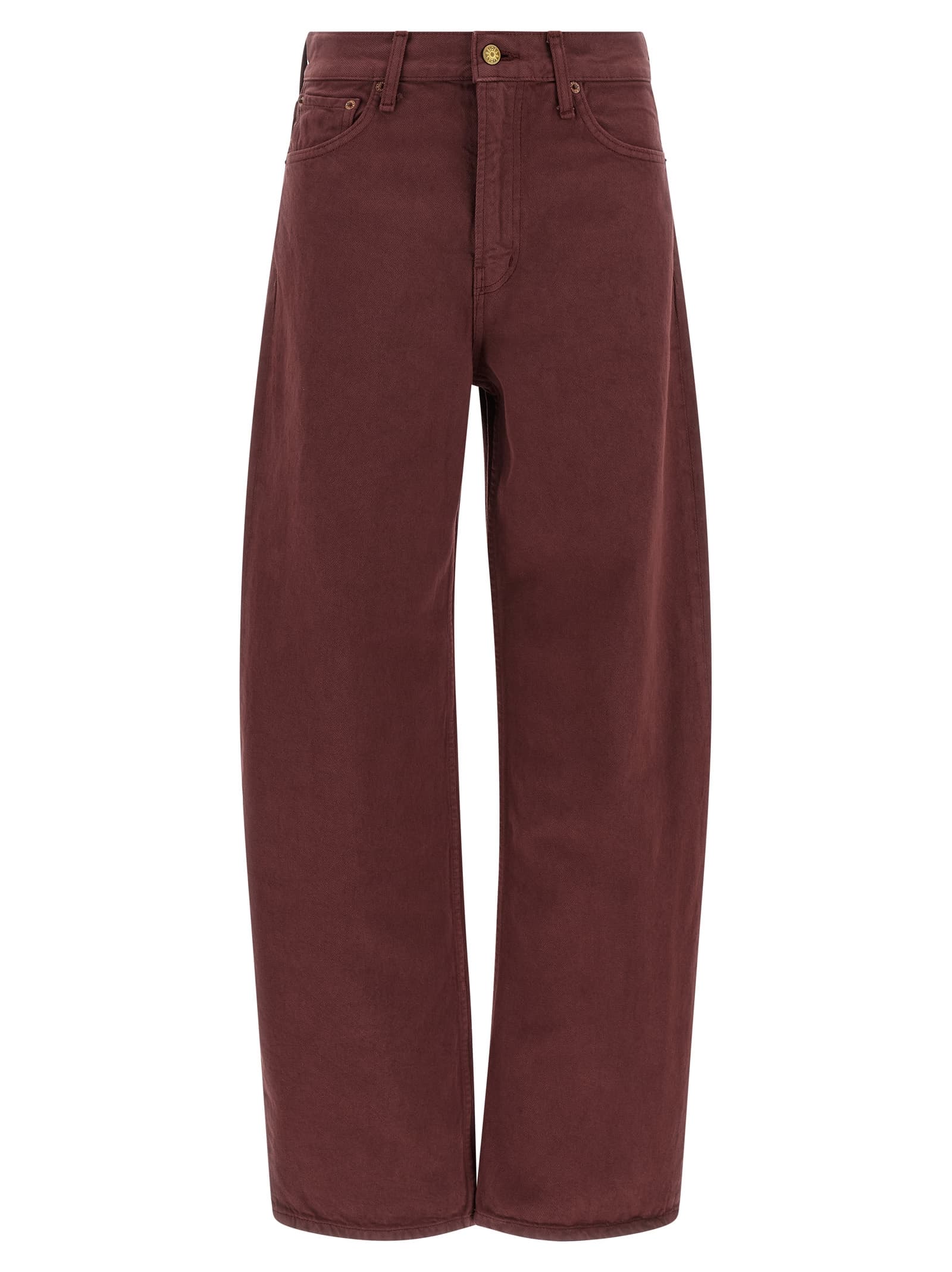 'Leroy Mid Relaxed Bow' джинси