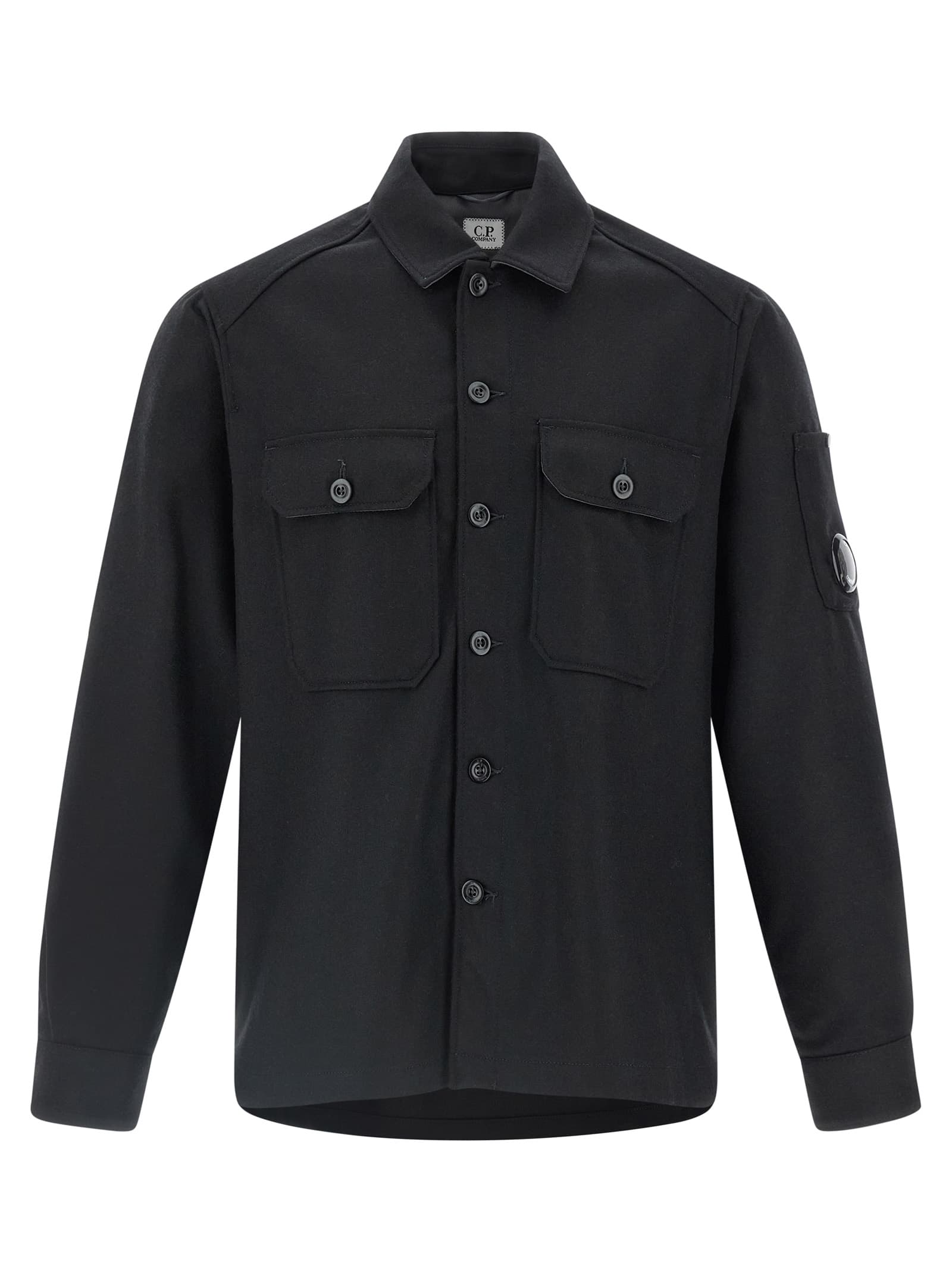 Wool overshirt