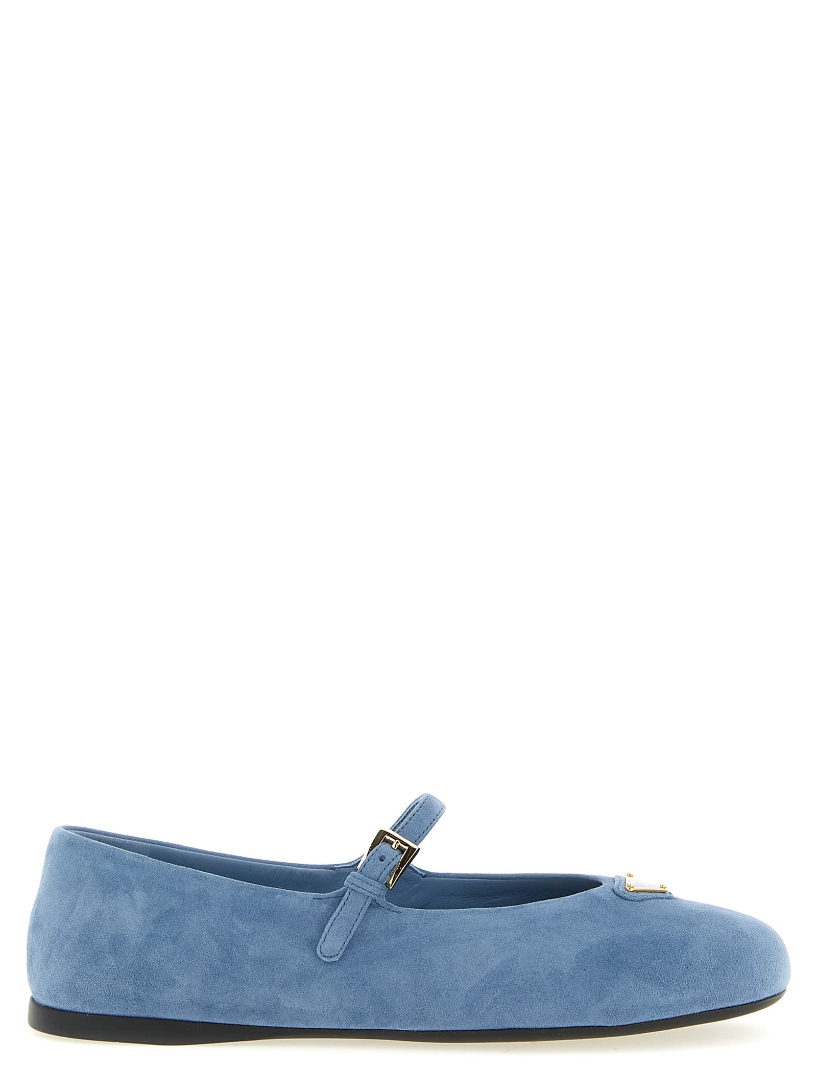 Замшеві балетки