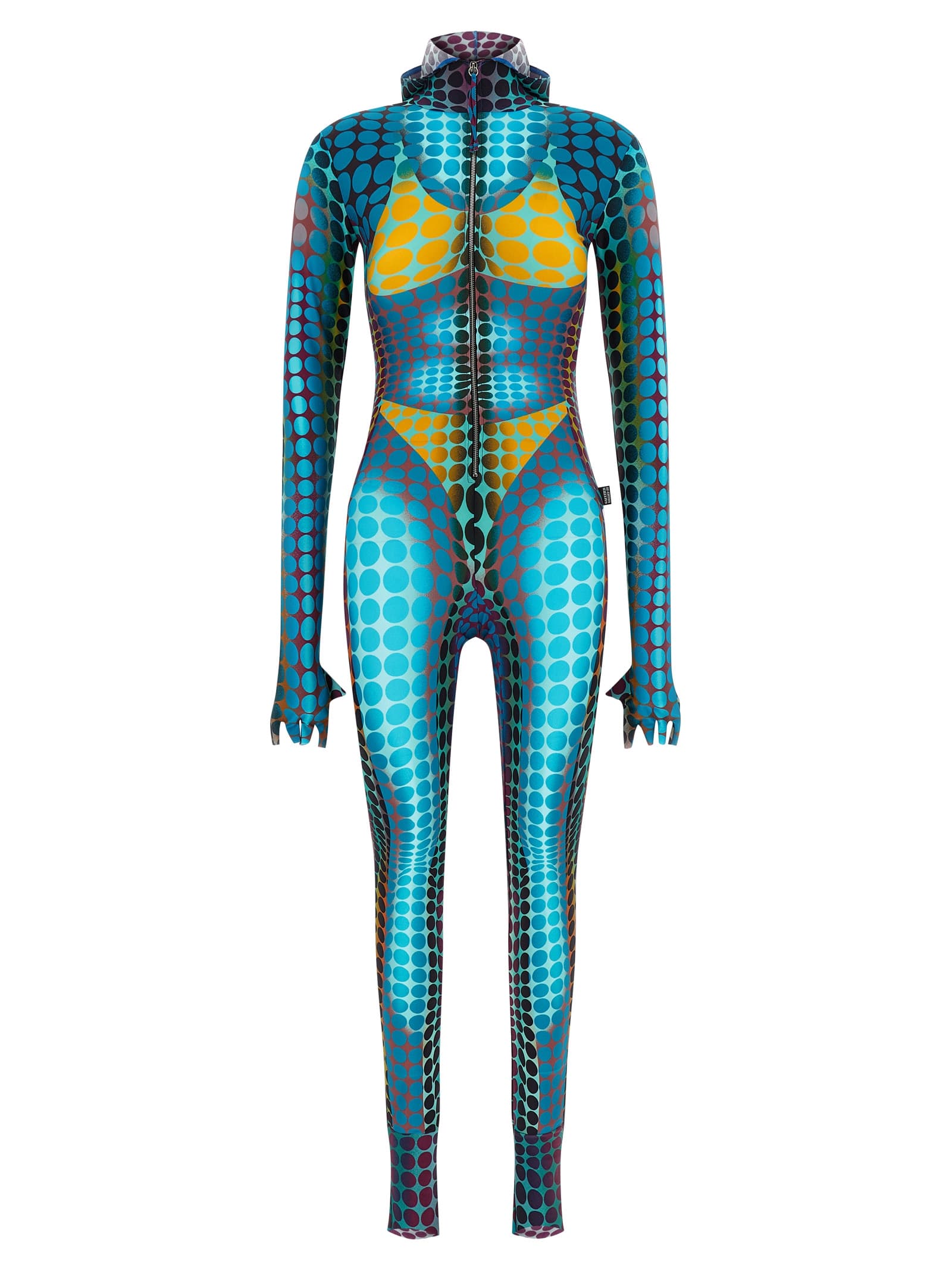 'Re-edition - The Blue dots Print' jumpsuit