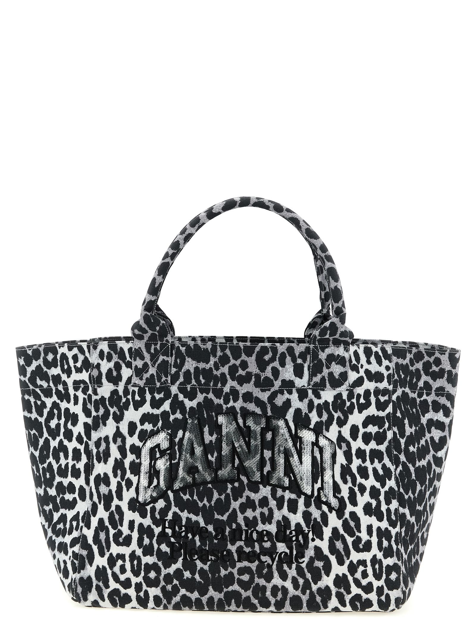 'Leopard Medium Tote' сумка для покупок