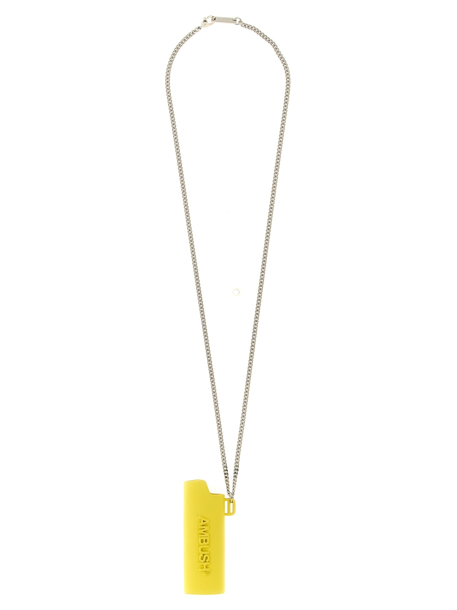 'Logo lighter case' necklace