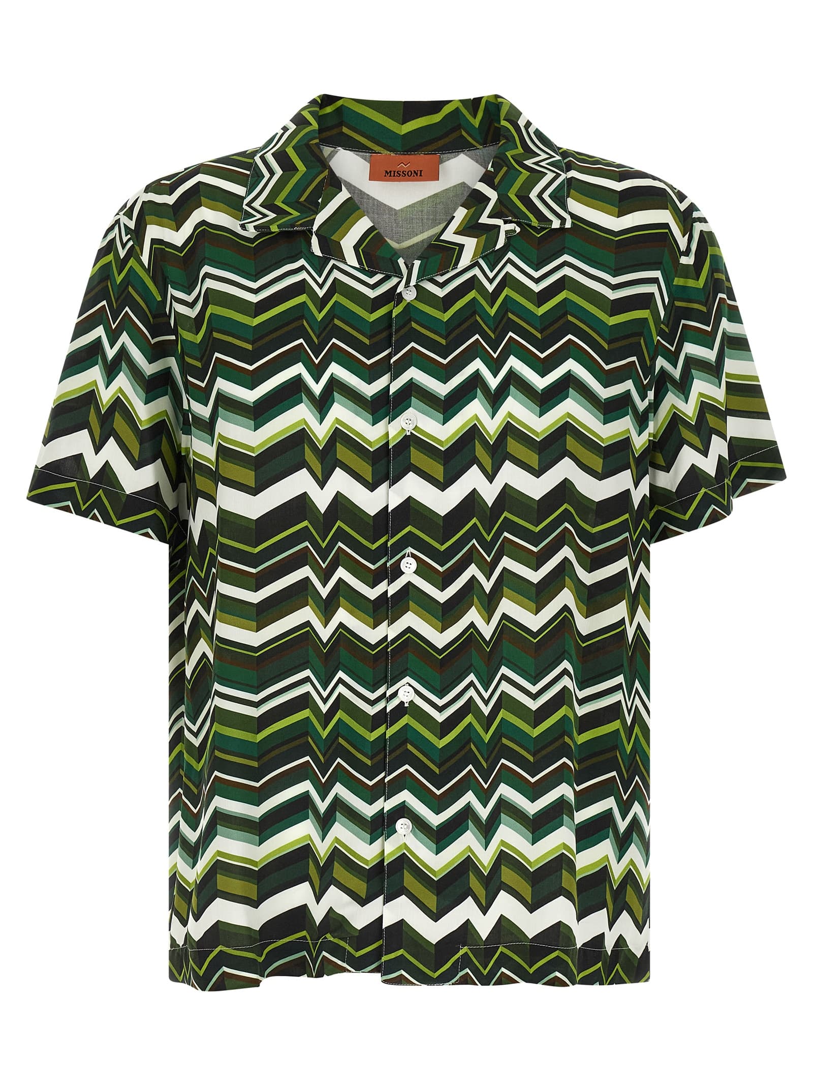 Irregular zigzag shirt