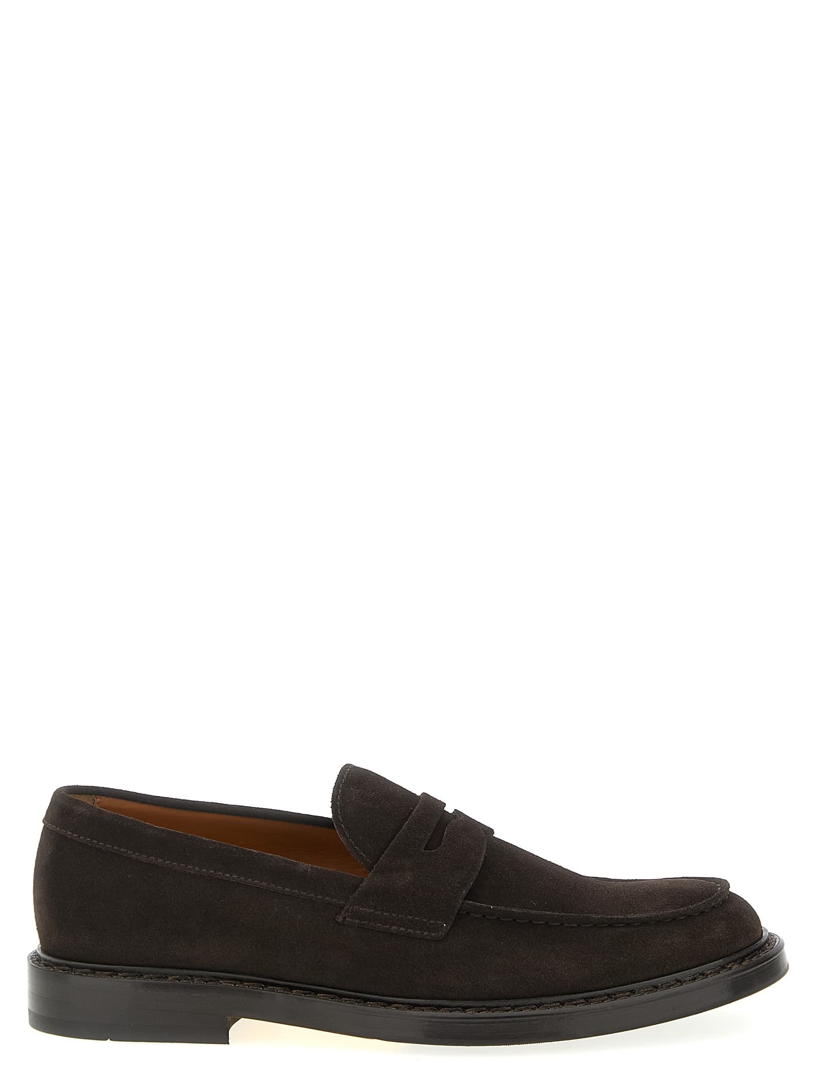 Suede loafers