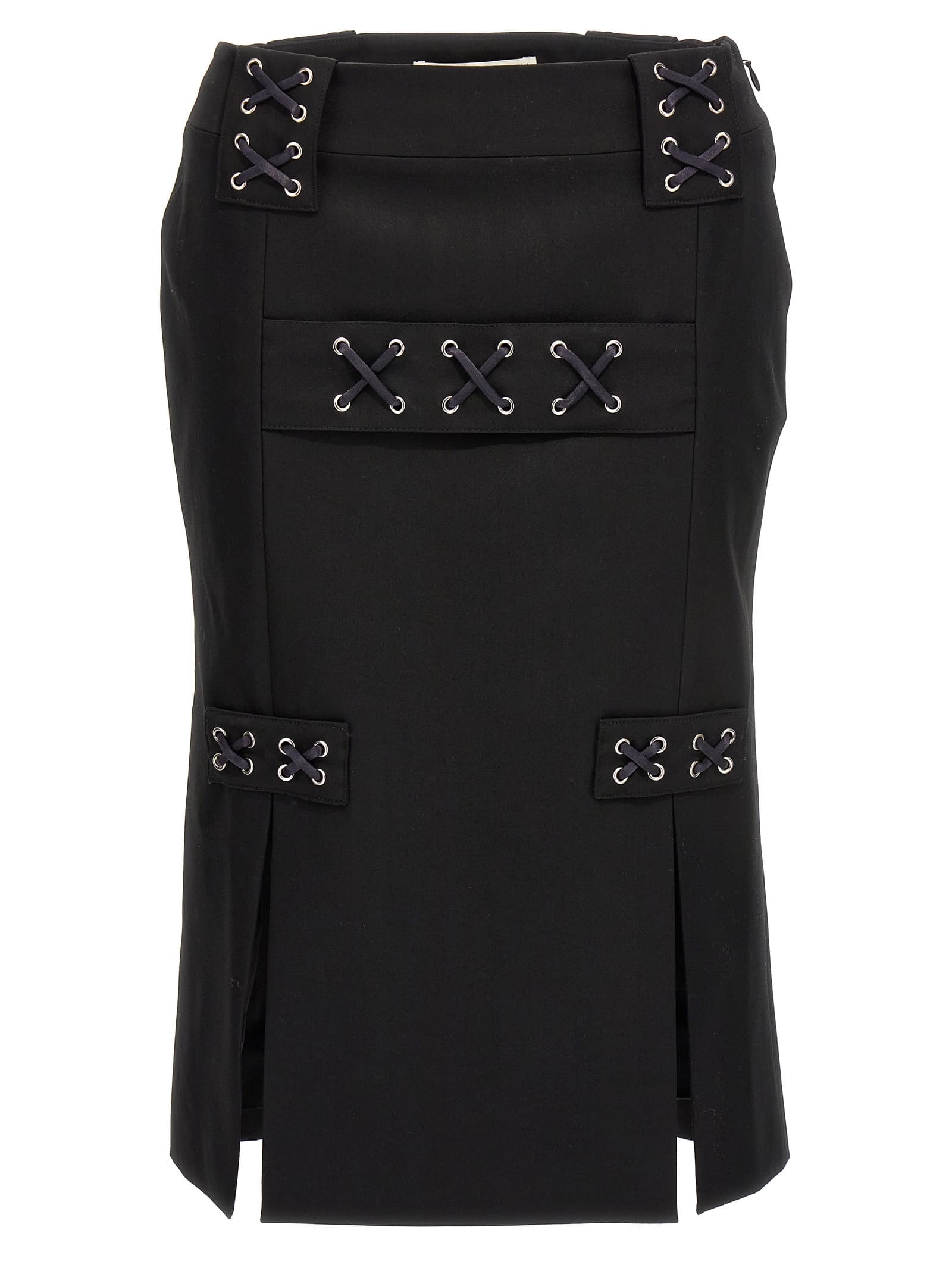 Спідниця з шнурівкою