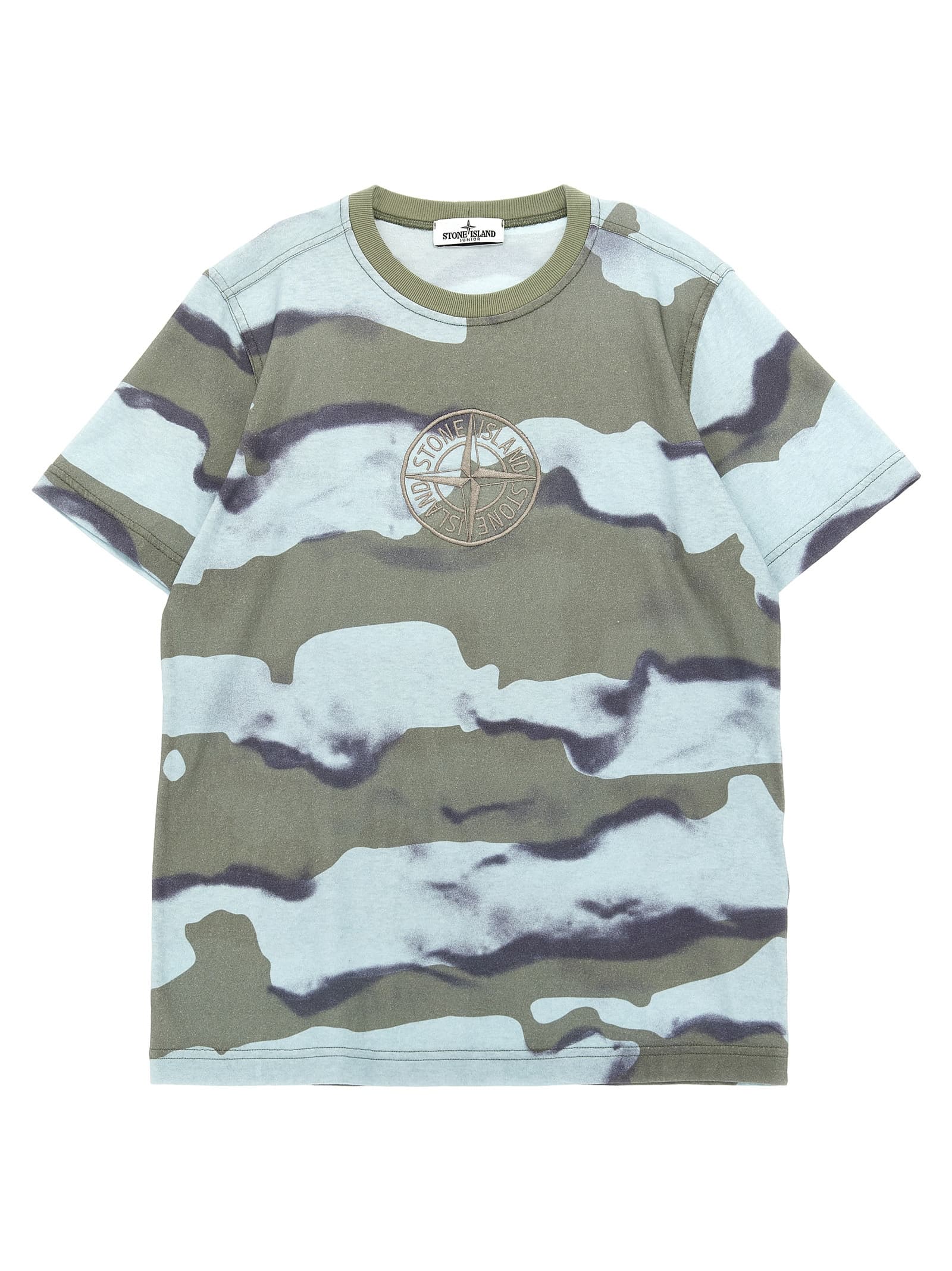 Футболка з вишивкою логотипу