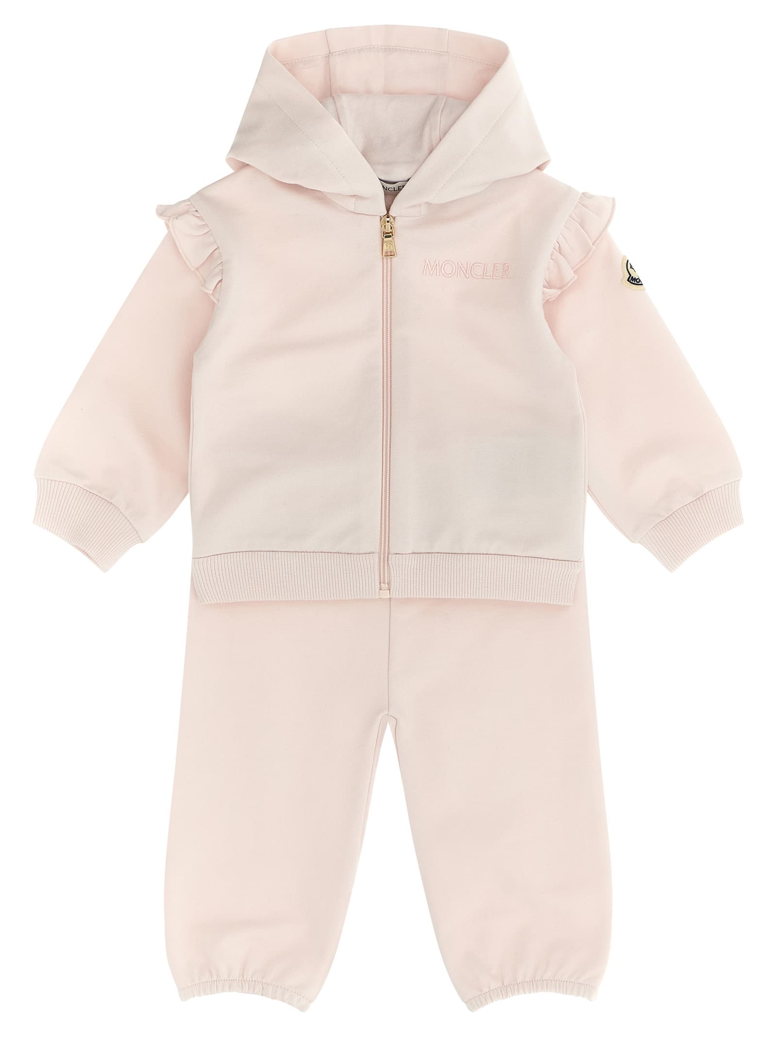 Комплект худі + джоггери з рюшами