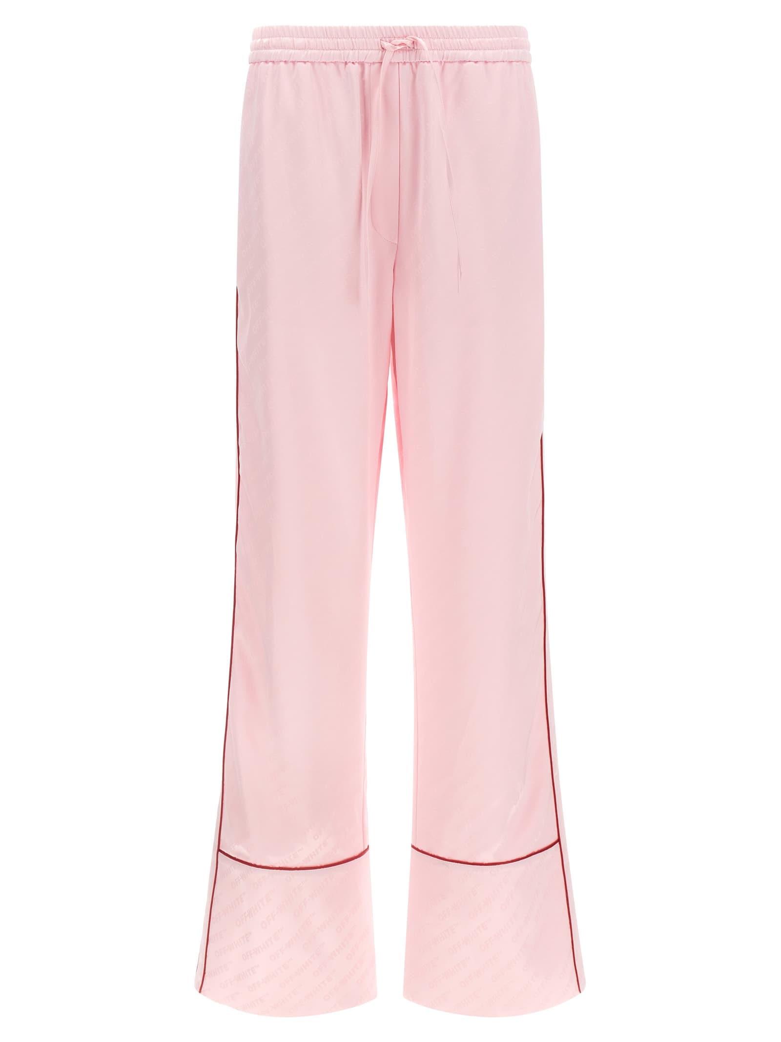 'Jacquard Satin Pajama' pants