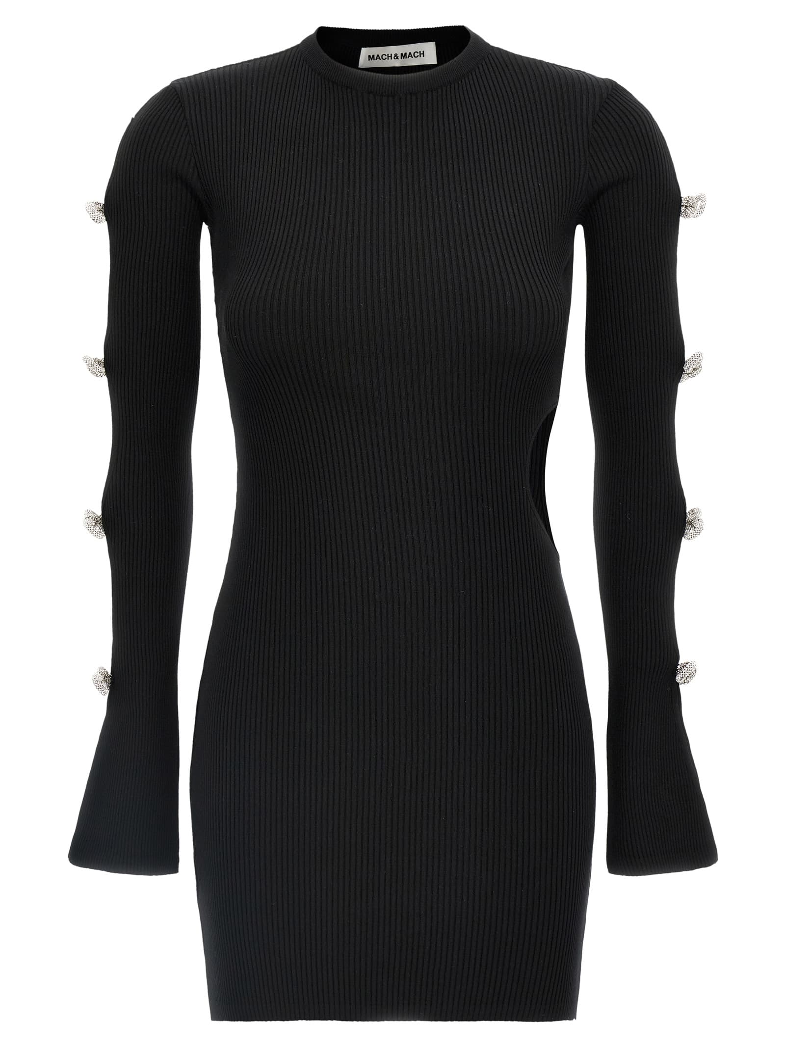 'Cut-Out Crystal Bow' сукня