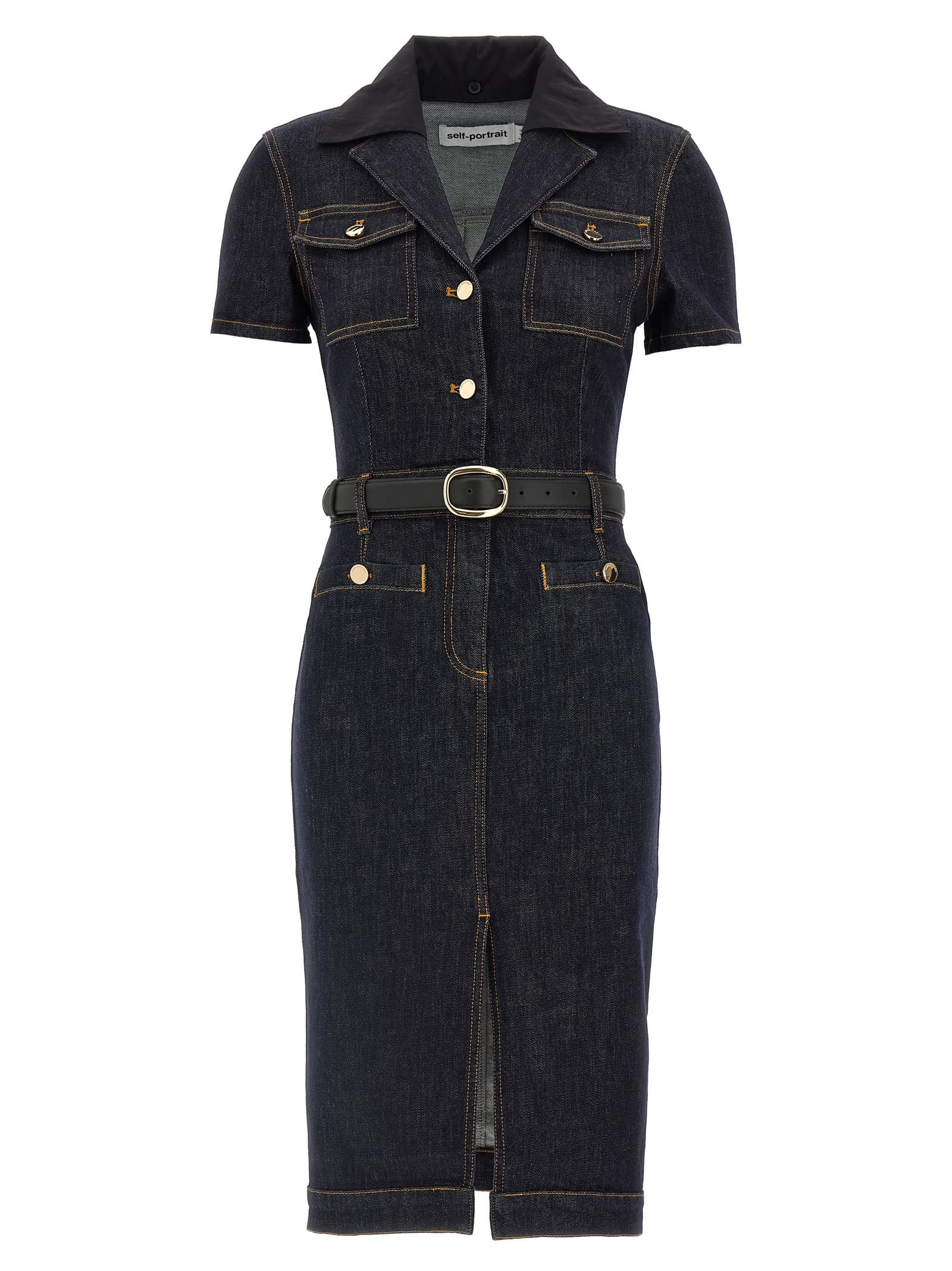 'Indigo Denim Midi' сукня