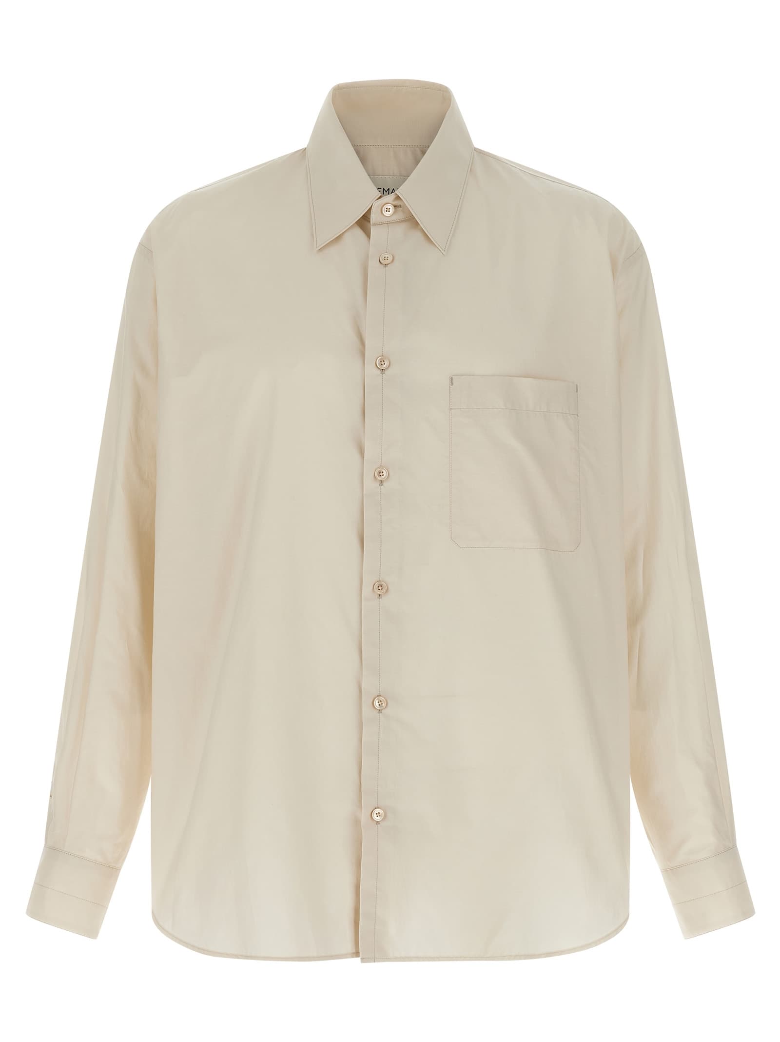 Cotton silk shirt