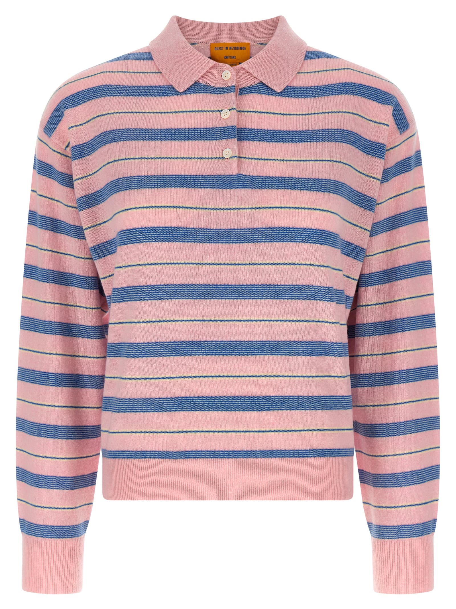 'Collegiate Stripe Polo' светр